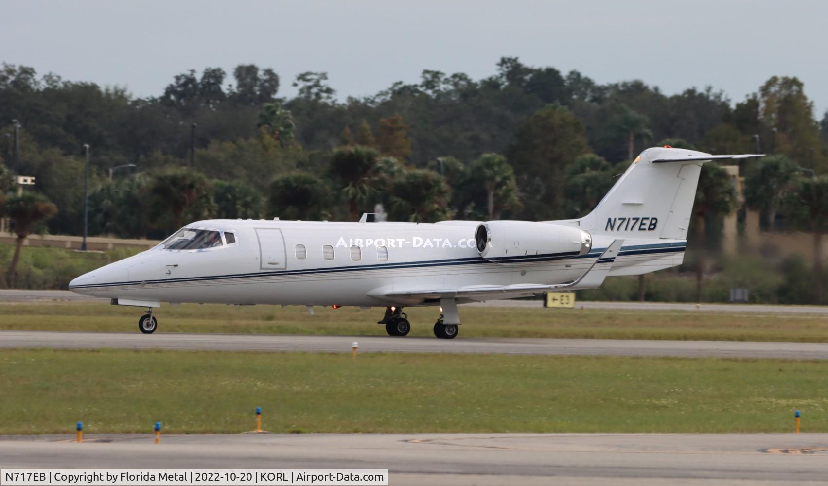 N717EB, 1981 Gates Learjet 55 C/N 016, NBAA 2022