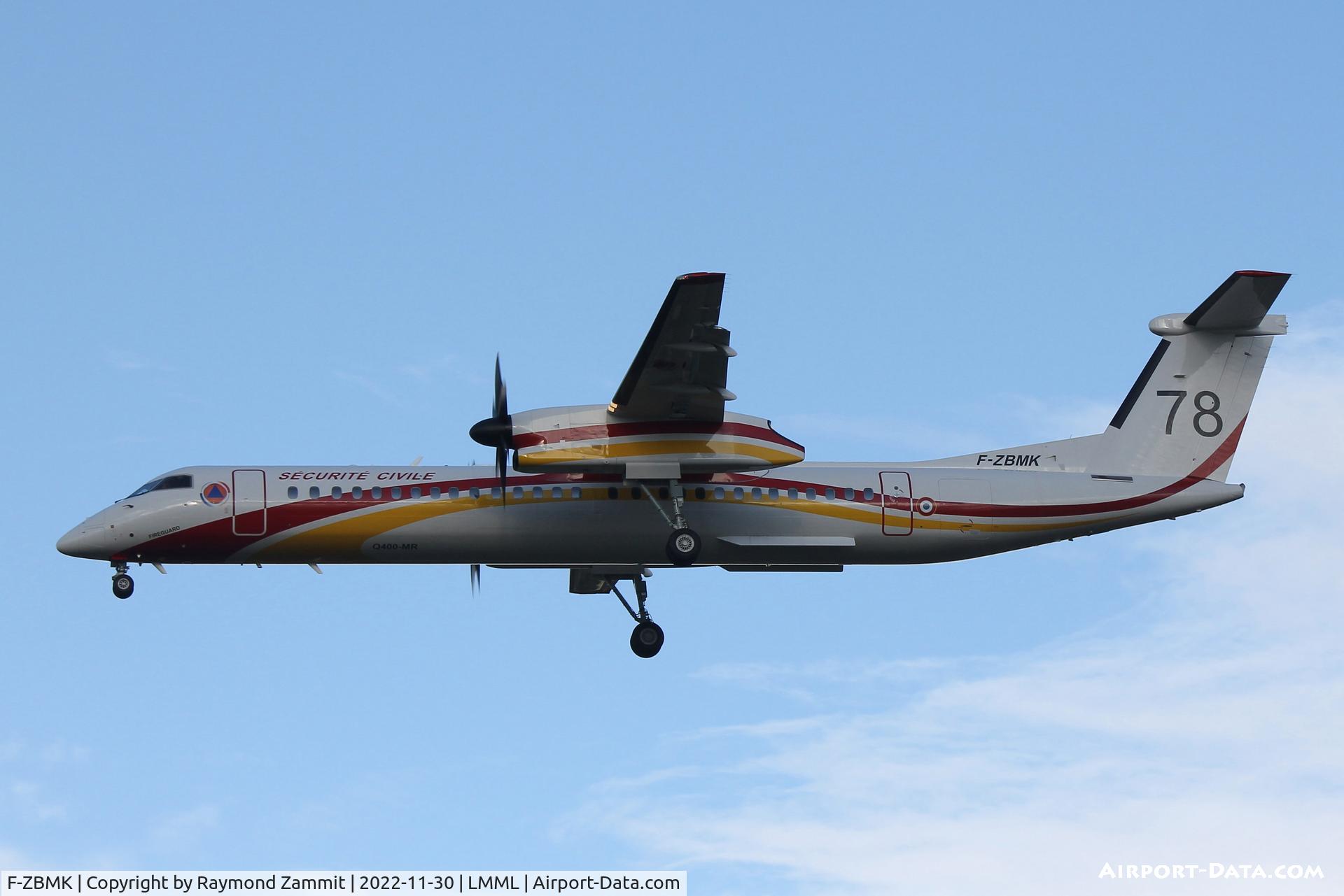 F-ZBMK, 2020 De Havilland Canada DHC-8-402/MR Dash 8 C/N 4623, De Havilland Canada DHC-8 F-ZBMK-78 Securite Civile