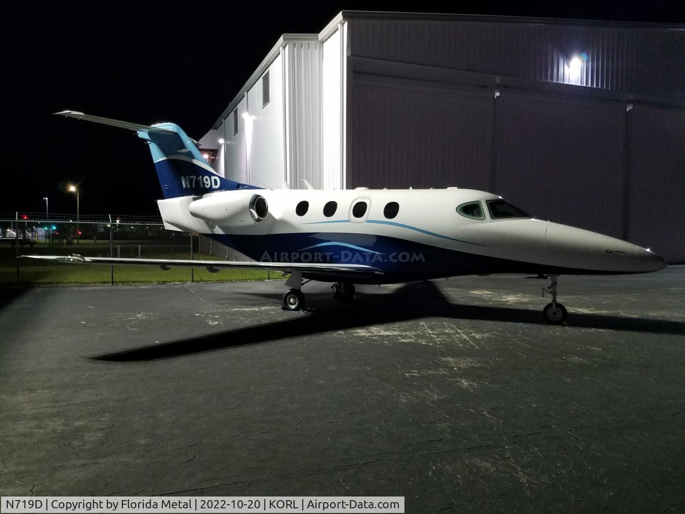 N719D, Raytheon Aircraft Company 390 C/N RB-25, NBAA 2022
