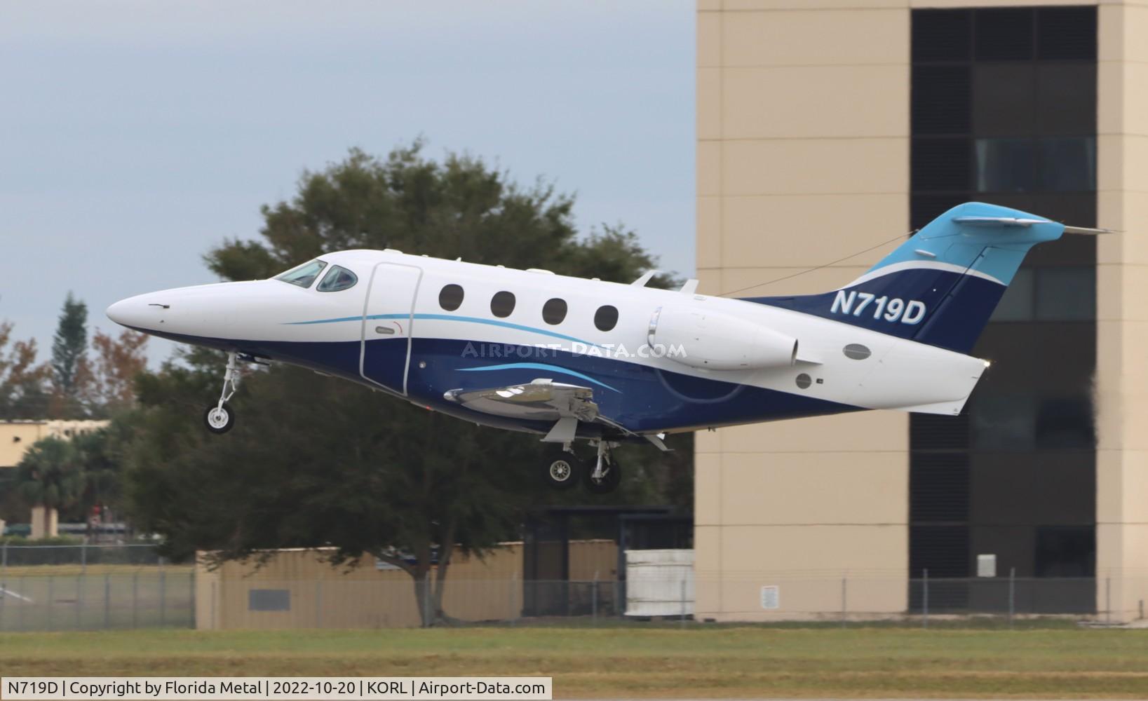 N719D, Raytheon Aircraft Company 390 C/N RB-25, NBAA 2022