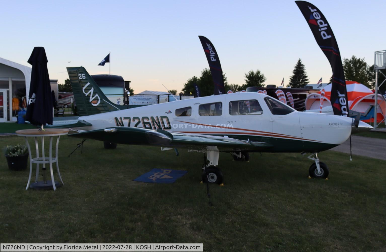 N726ND, 2021 Piper PA-28-181 C/N 2881488, OSH 2022