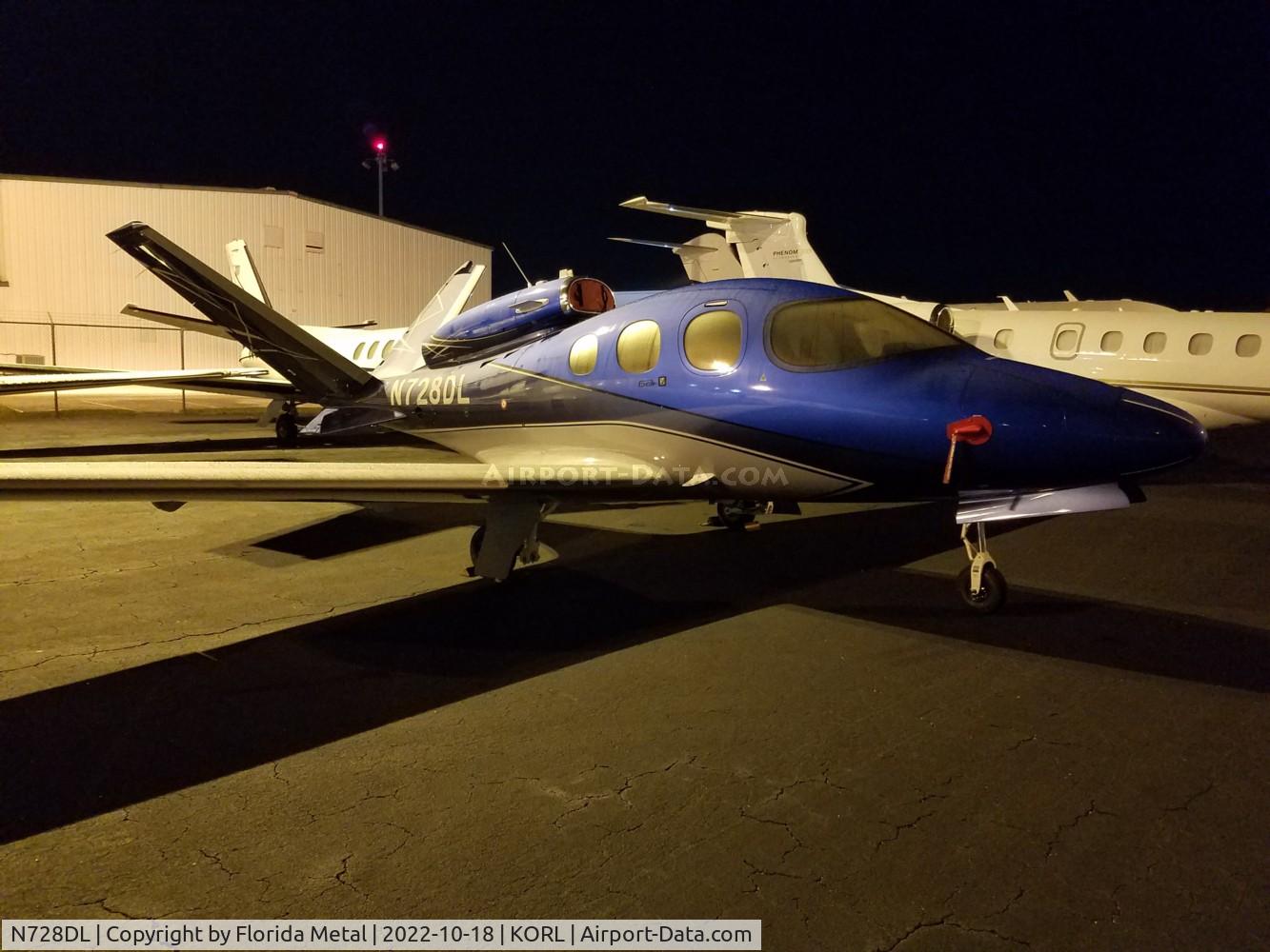 N728DL, 2022 Cirrus SF50 C/N 0366, NBAA 2022