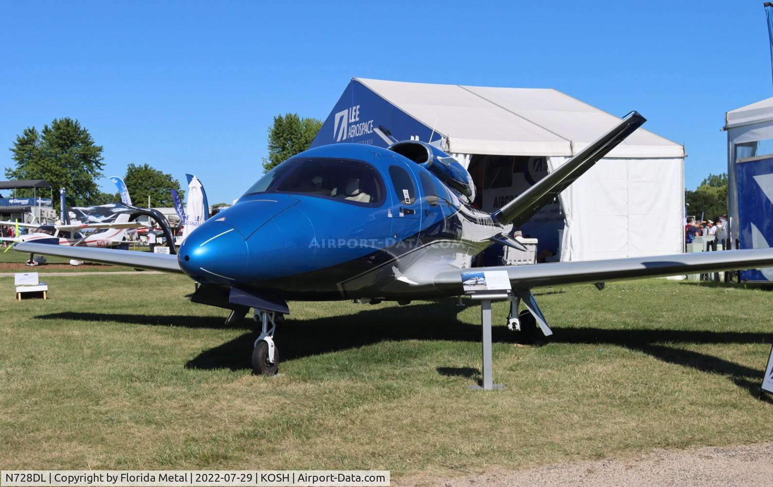N728DL, 2022 Cirrus SF50 C/N 0366, OSH 2022