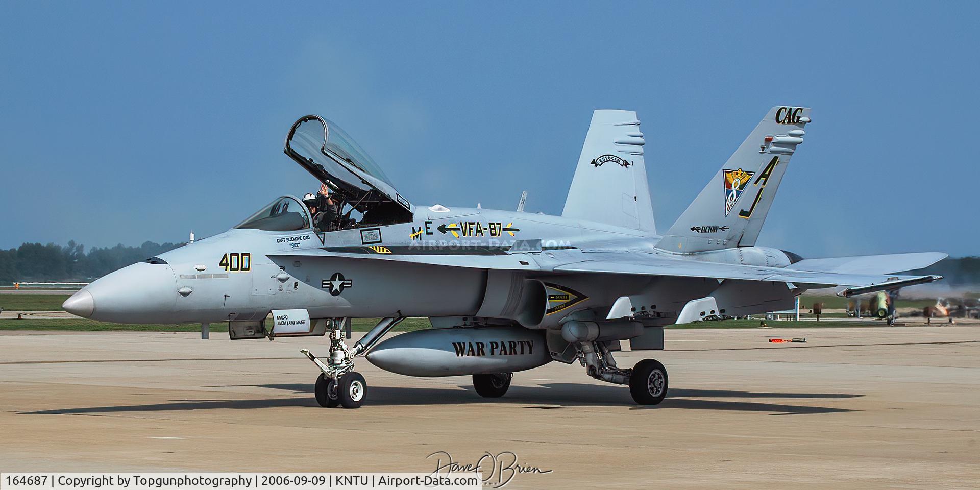 164687, McDonnell Douglas F/A-18C Hornet C/N 1120, VFA-87 CAG