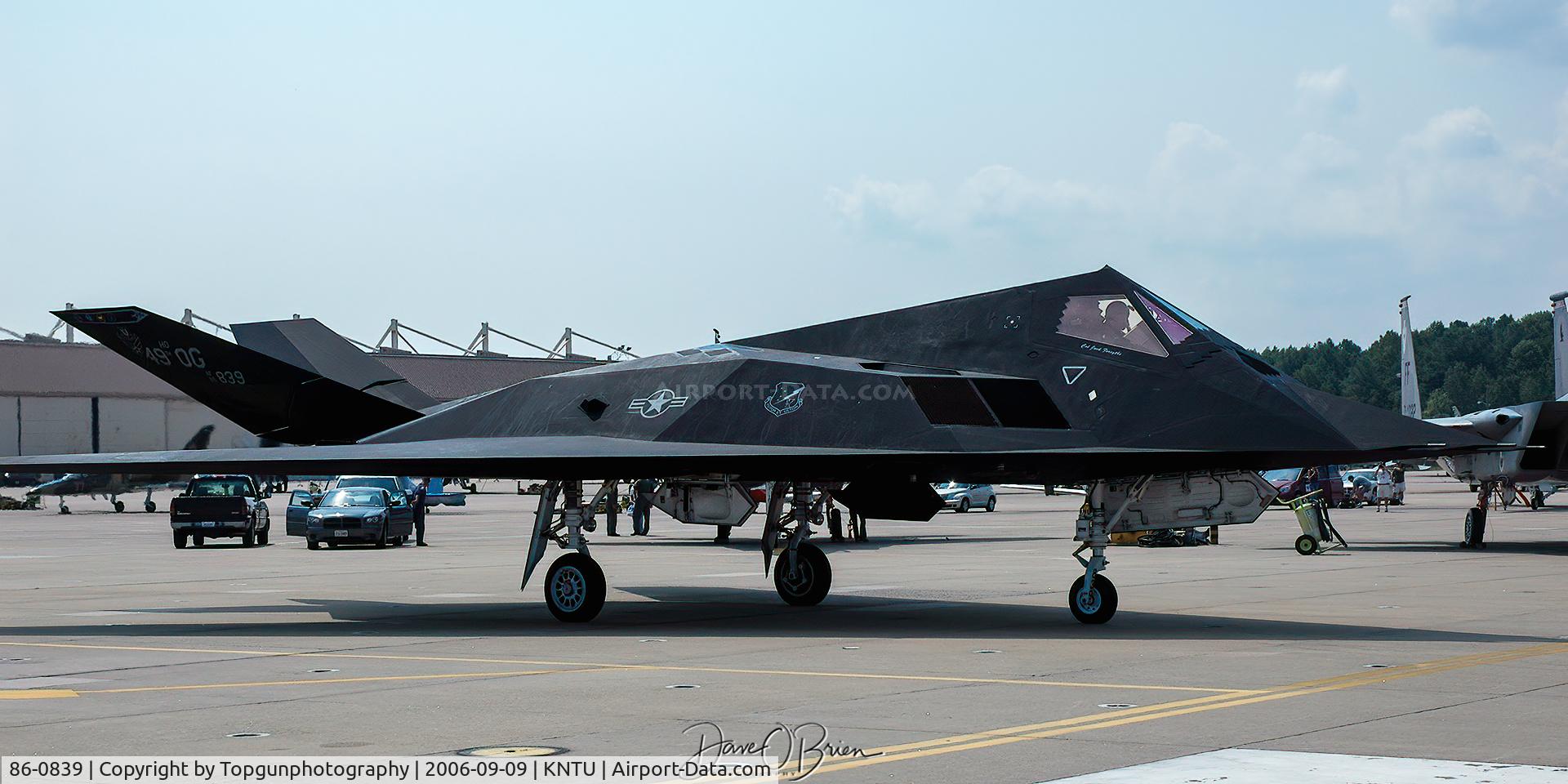 86-0839, 1986 Lockheed F-117A Nighthawk C/N A.4064, 49th OG F-117 Demo