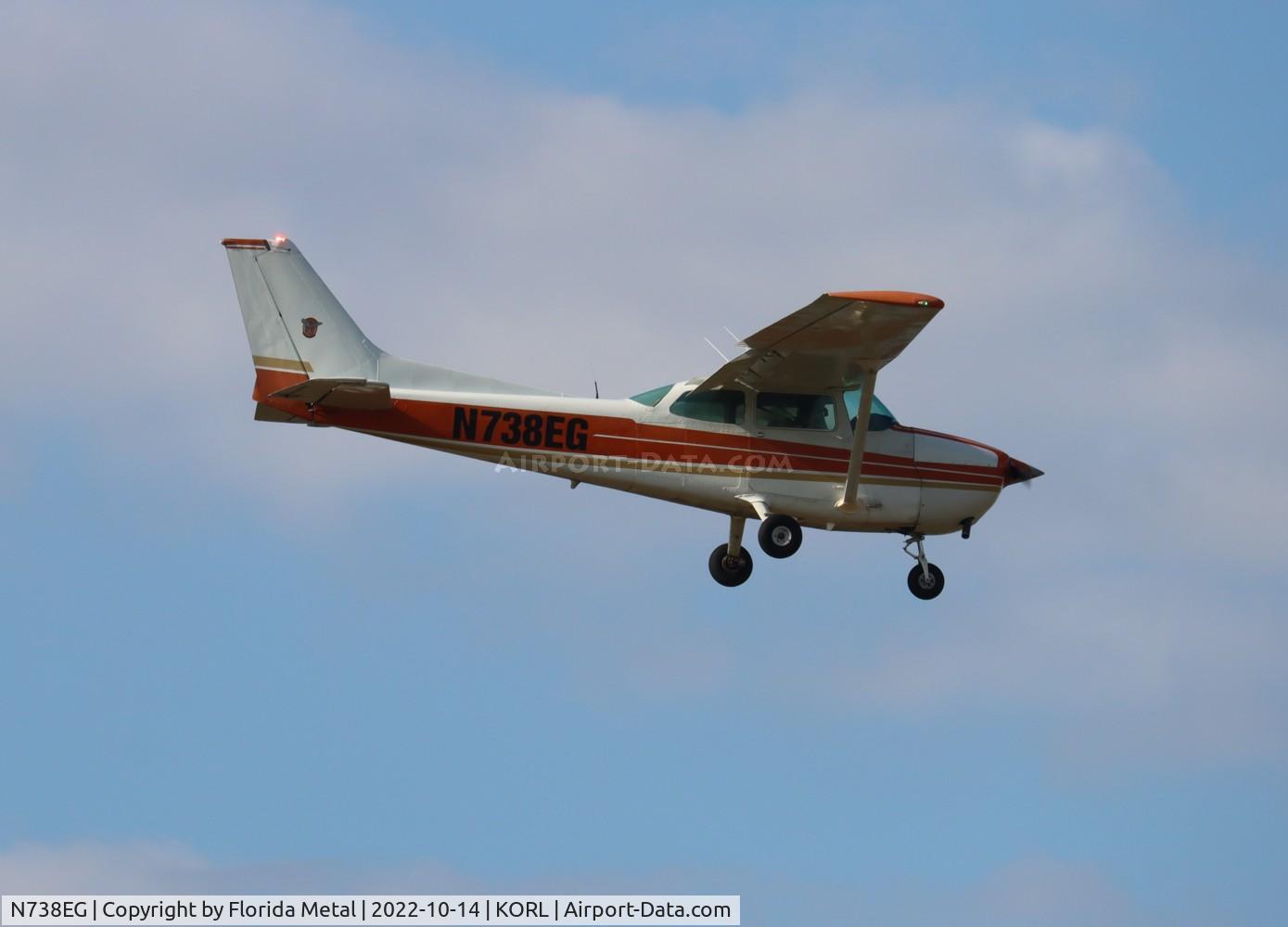 N738EG, 1977 Cessna 172N C/N 17269915, ORL 2022