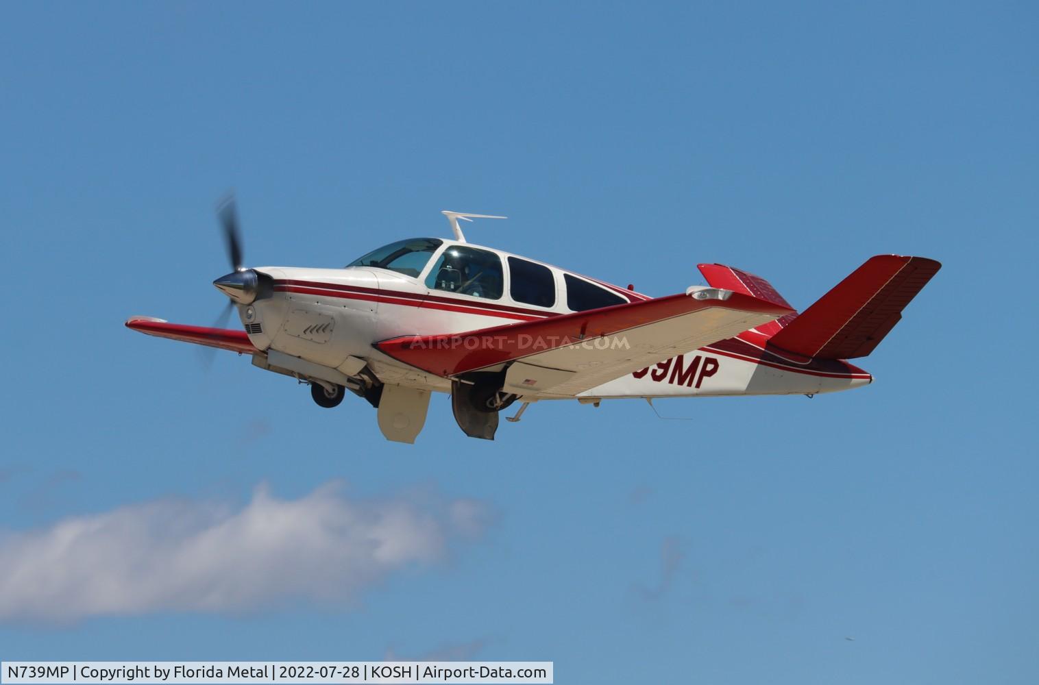 N739MP, 1965 Beech S35 Bonanza C/N D-7817, OSH 2022