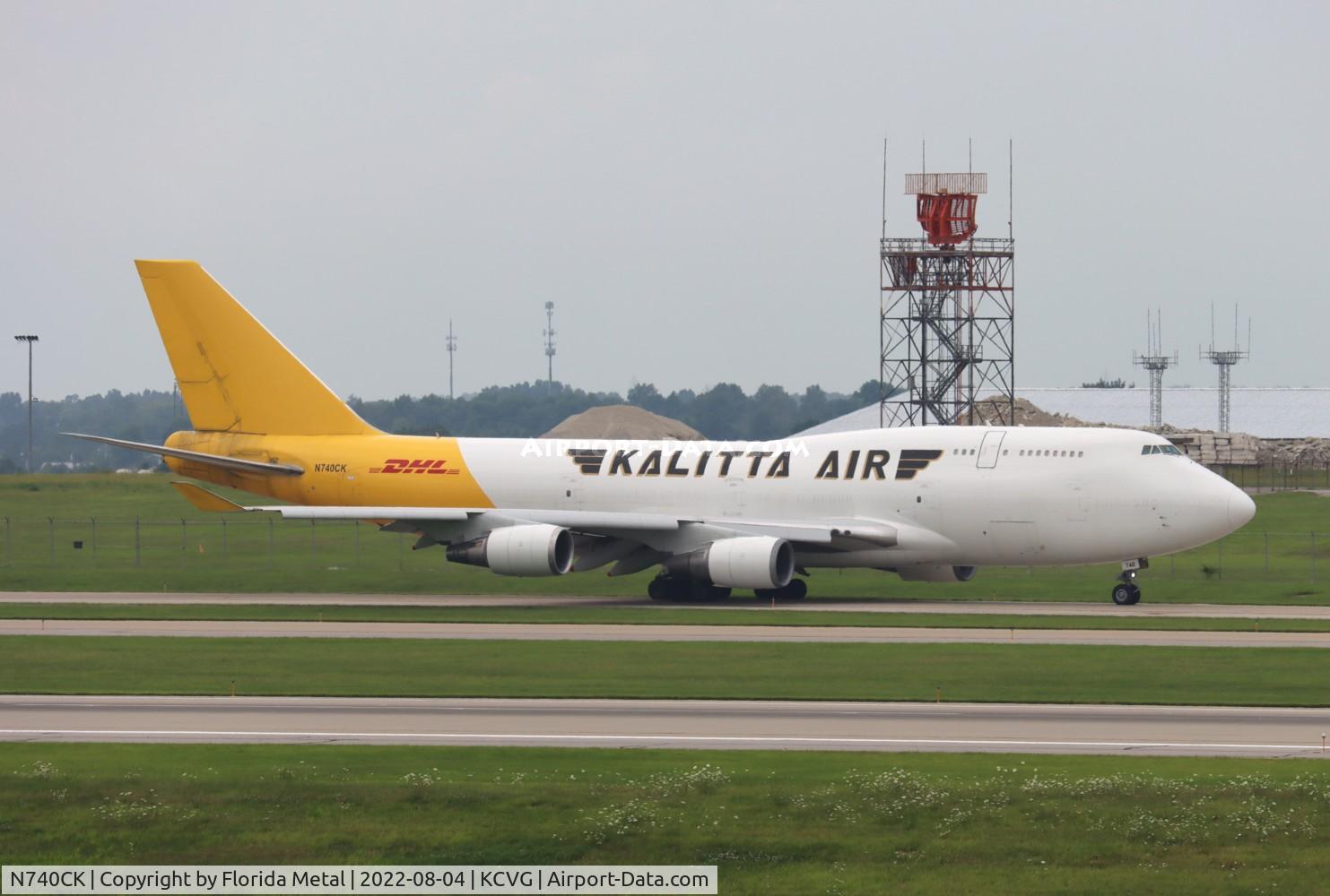 N740CK, 1989 Boeing 747-4H6 C/N 24405, CVG 2022