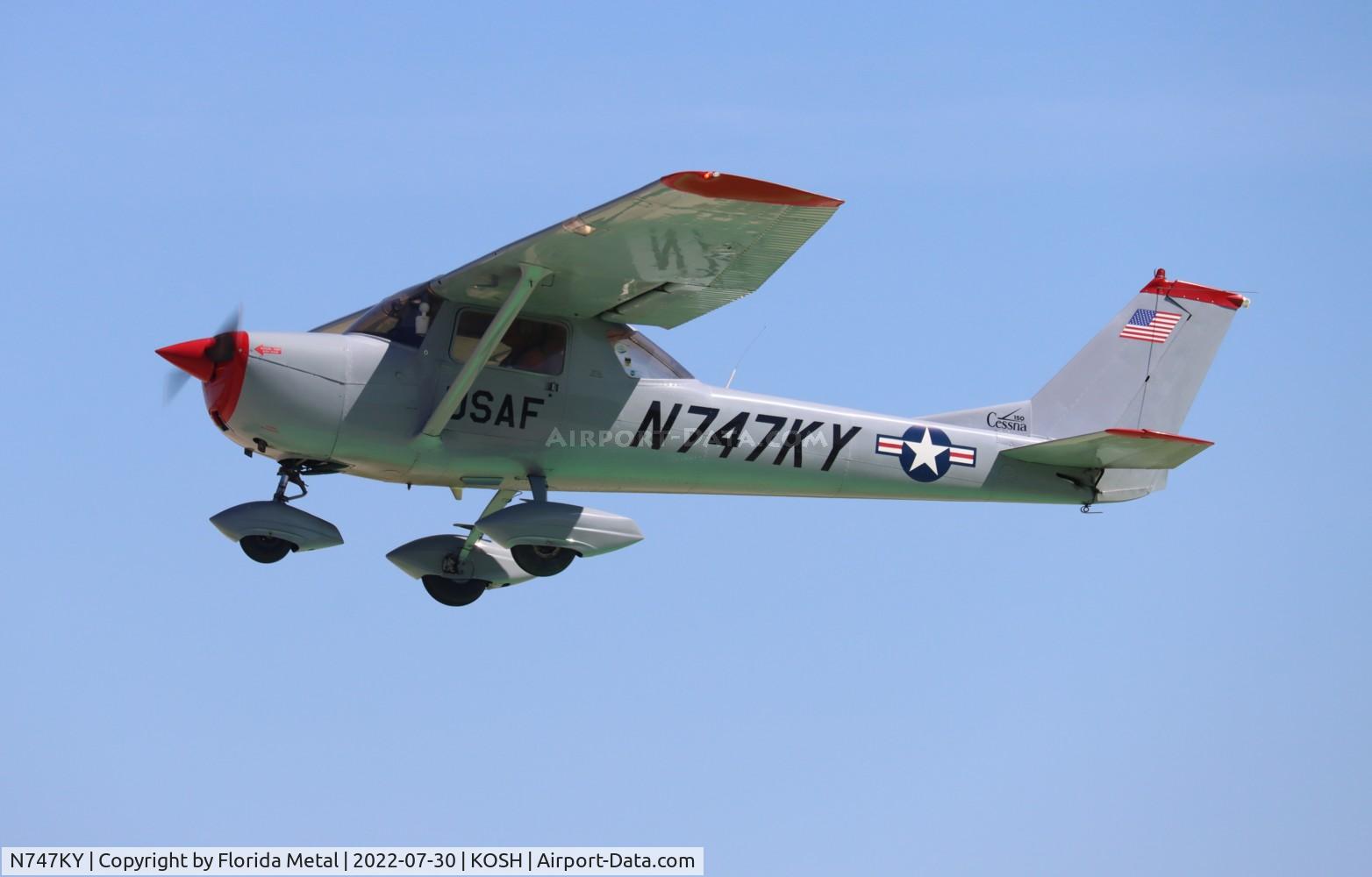 N747KY, 1970 Cessna 150K C/N 150-71860, OSH 2022