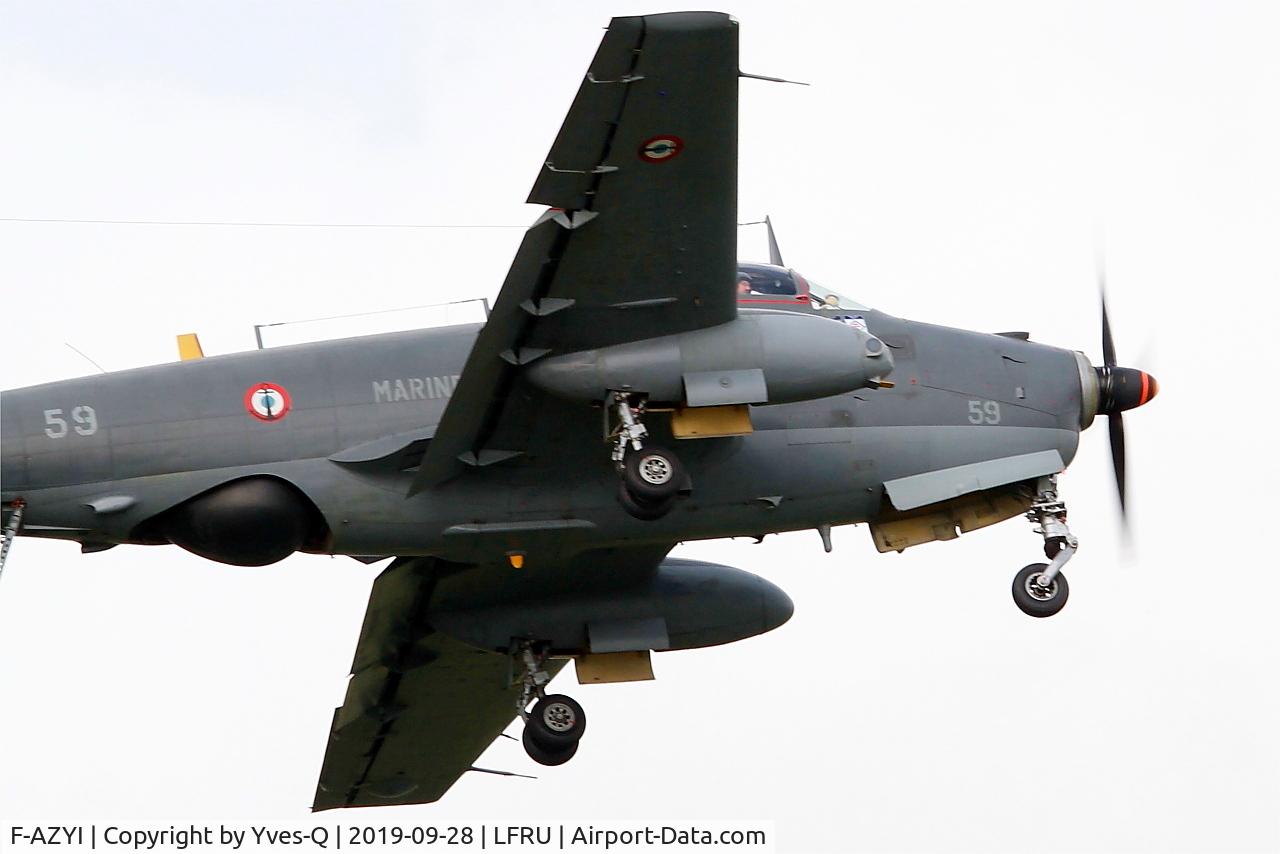 F-AZYI, 1959 Breguet Br.1050 Alize C/N 59, Breguet Br.1050 Alize, On display, Morlaix-Ploujean airport (LFRU-MXN) Air show 2019