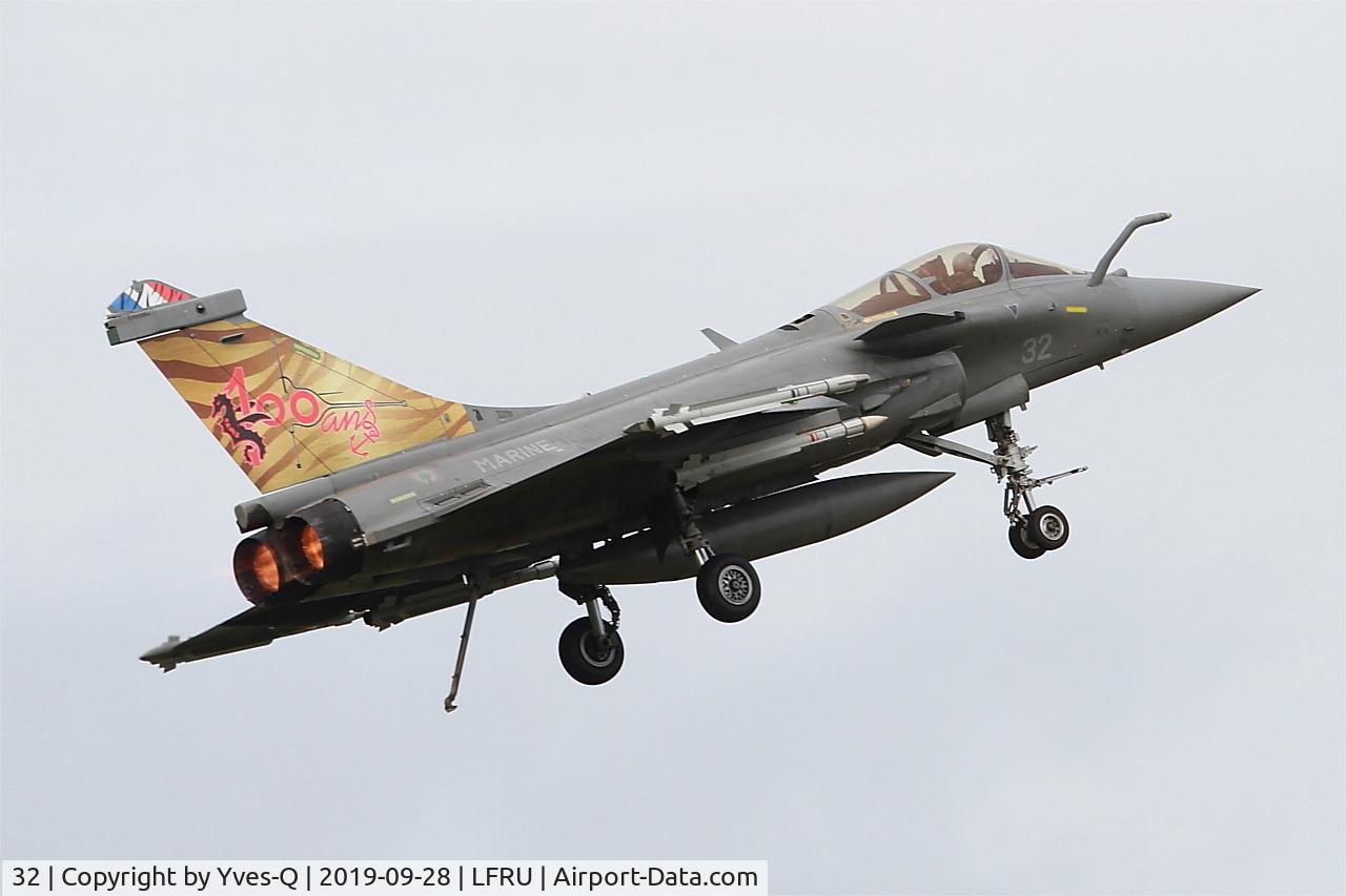 32, Dassault Rafale M C/N 32, Dassault Rafale M, On display, Morlaix-Ploujean airport (LFRU-MXN) Air show 2019