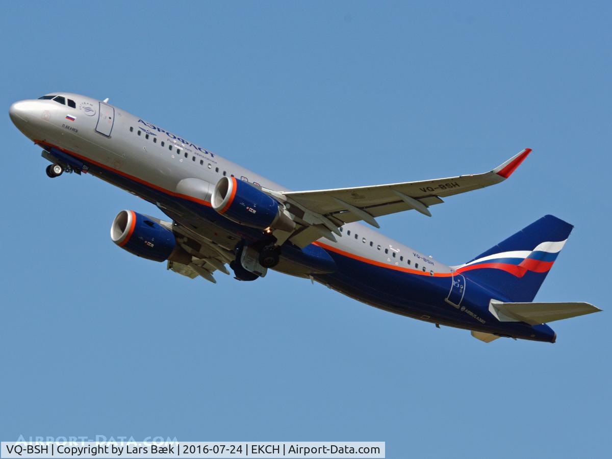 VQ-BSH, 2014 Airbus A320-214 C/N 6022, RWY22R