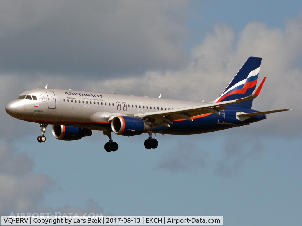 VQ-BRV, 2013 Airbus A320-214 C/N 5967, RWY22L