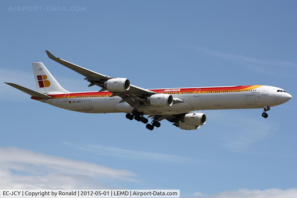 EC-JCY, 2005 Airbus A340-642 C/N 617, at mad
