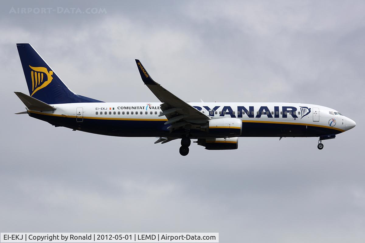 EI-EKJ, 2010 Boeing 737-8AS C/N 38497, at mad