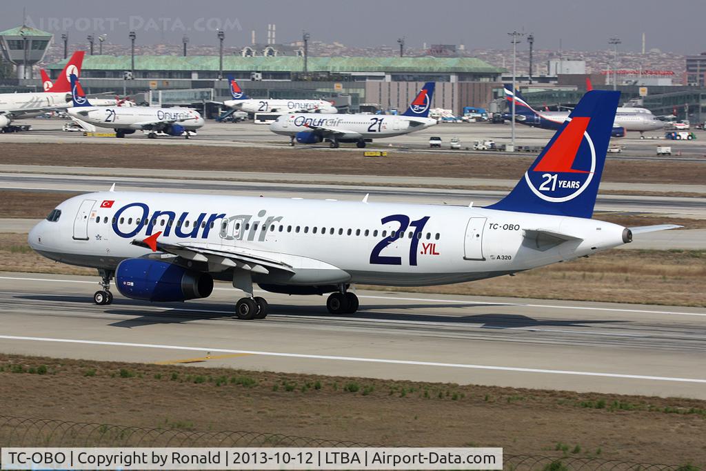 TC-OBO, 2006 Airbus A320-232 C/N 2688, at ist