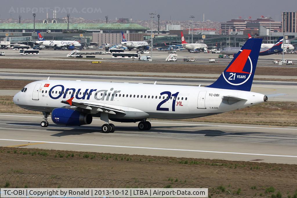 TC-OBI, 2001 Airbus A320-233 C/N 1509, at ist