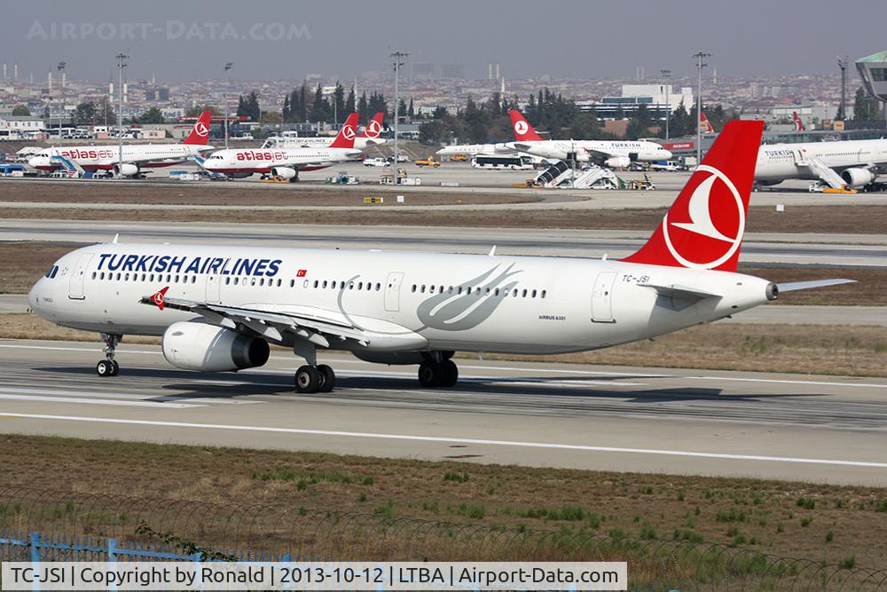 TC-JSI, 2013 Airbus A321-231 C/N 5584, at ist
