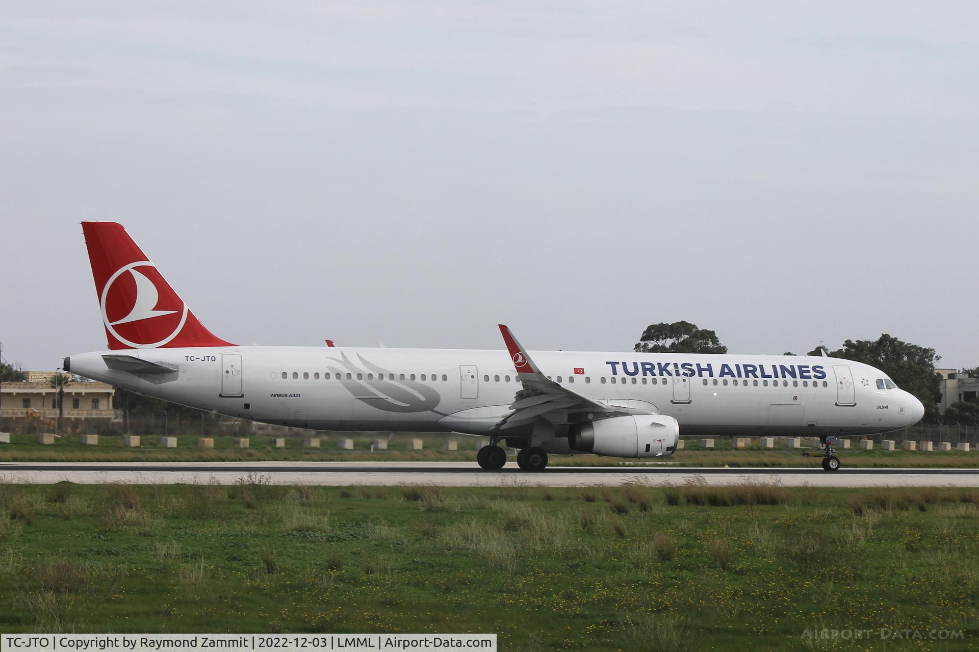 TC-JTO, 2016 Airbus A321-231 C/N 7299, A321 TC-JTO Turkish Airlines