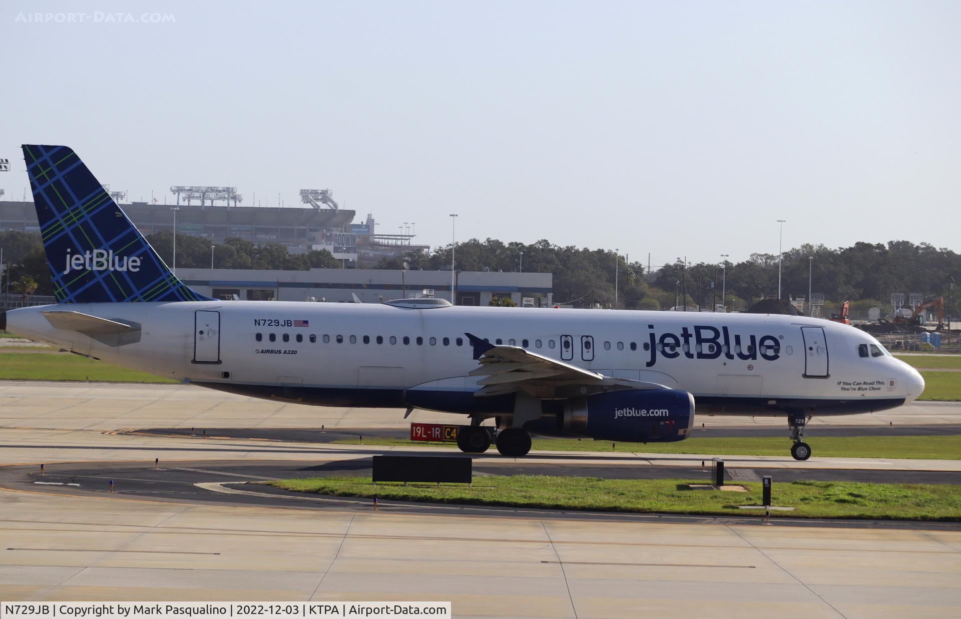 N729JB, 2008 Airbus A320-232 C/N 3572, Airbus A320-232