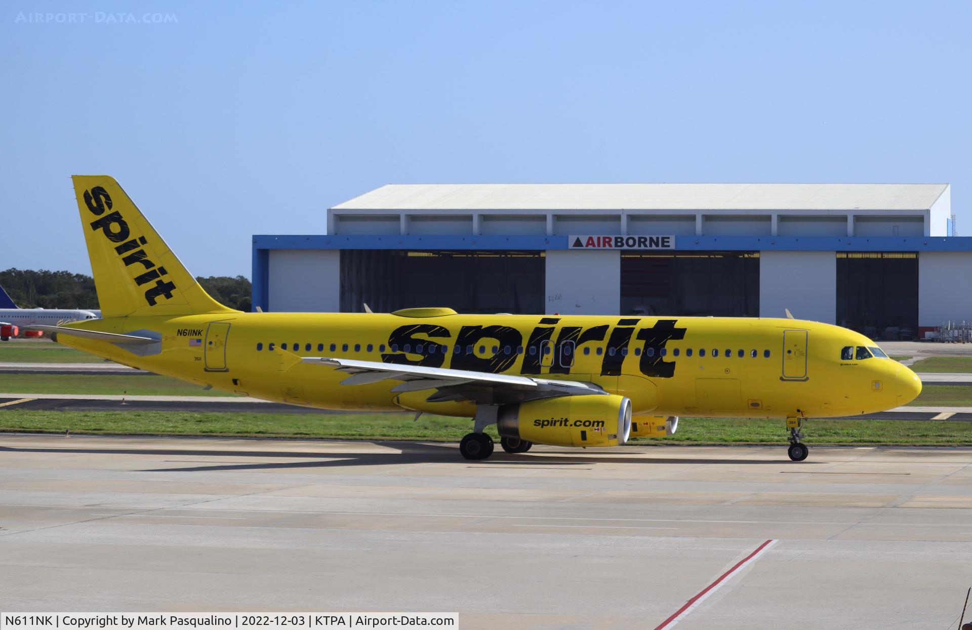 N611NK, 2011 Airbus A320-232 C/N 4996, Airbus A320-232