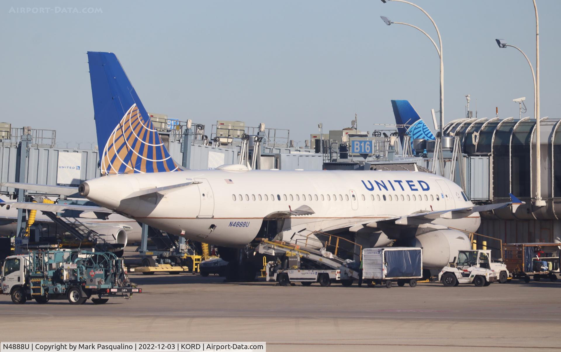 N4888U, 2007 Airbus A319-132 C/N 3258, Airbus A319-132
