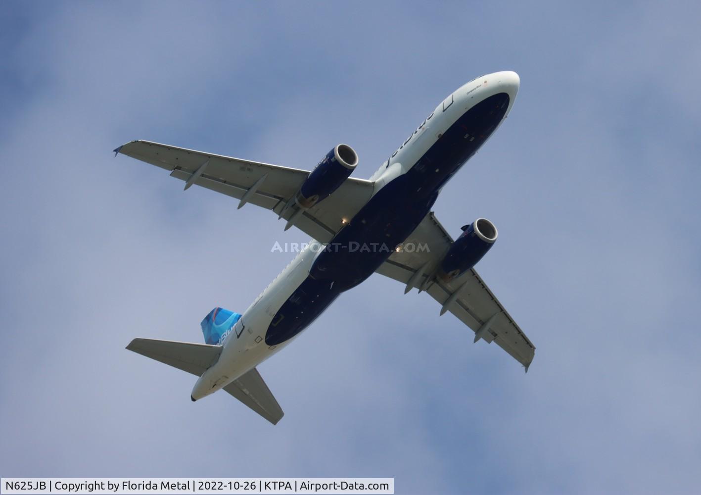 N625JB, 2005 Airbus A320-232 C/N 2535, TPA 2022