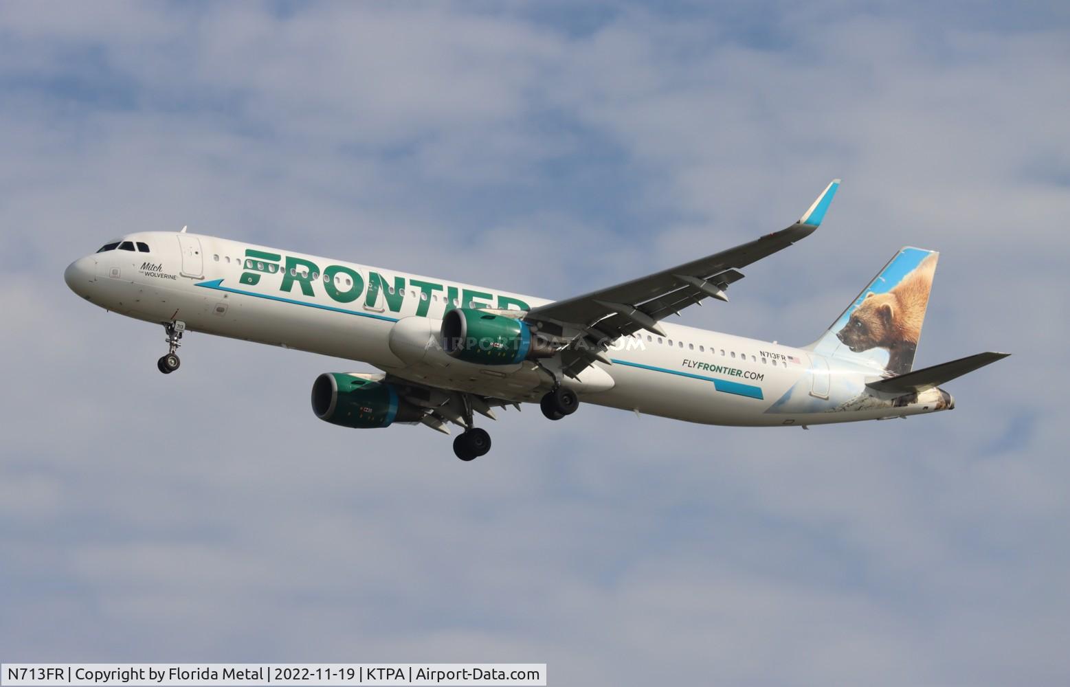 N713FR, 2016 Airbus A321-211 C/N 7286, TPA 2022