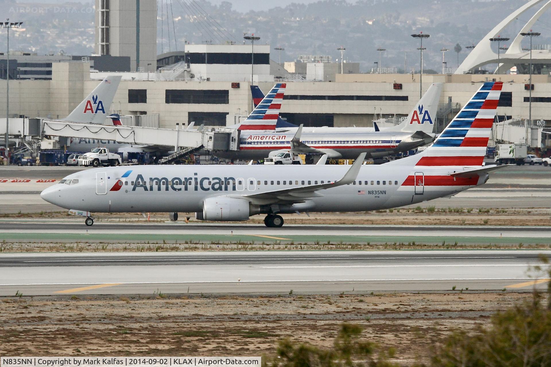 N835NN, 2010 Boeing 737-823 C/N 29577, American Boeing 737-823, N835NN at LAX
