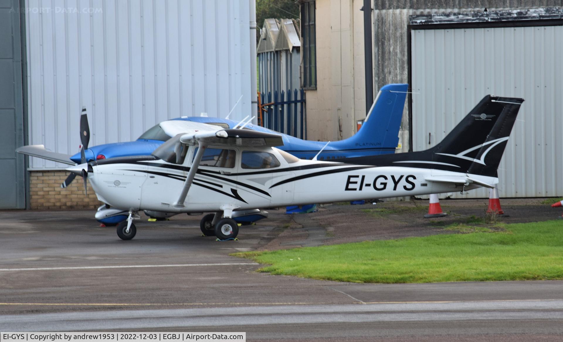 EI-GYS, 2008 Cessna 172S C/N 172S10705, EI-GYS at Gloucestershire Airport.