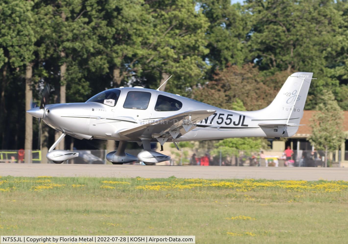 N755JL, 2009 Cirrus SR22 GTS Turbo C/N 3403, OSH 2022