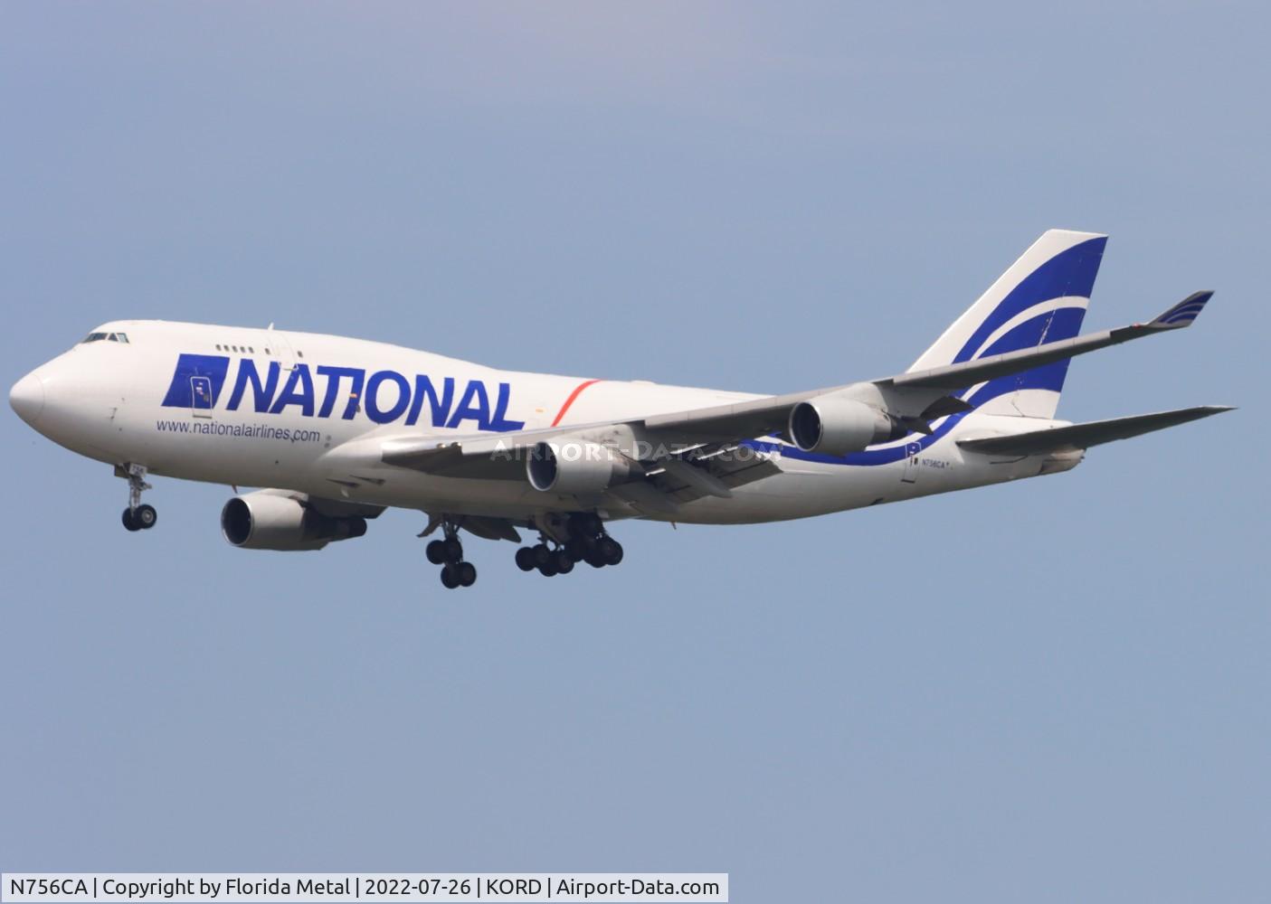 N756CA, 1992 Boeing 747-412/BCF C/N 26547, ORD 2022
