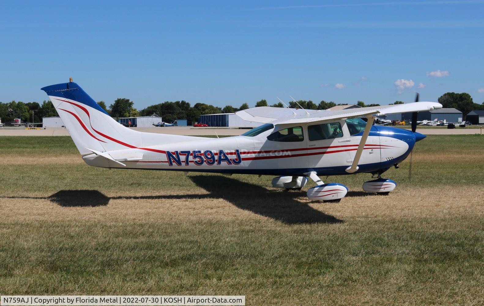 N759AJ, Cessna 182Q Skylane C/N 18265836, OSH 2022