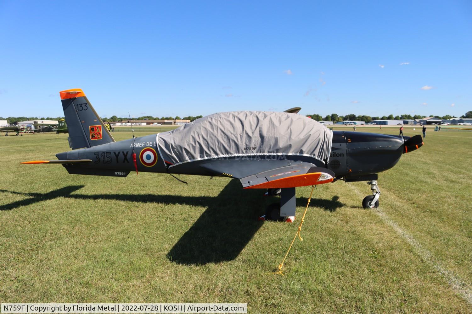 N759F, Socata TB-30 Epsilon C/N 133, OSH 2022