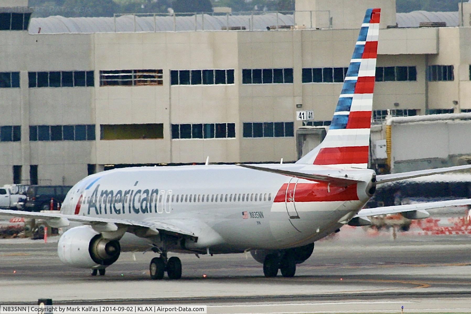 N835NN, 2010 Boeing 737-823 C/N 29577, American Boeing 737-823, N835NN at LAX