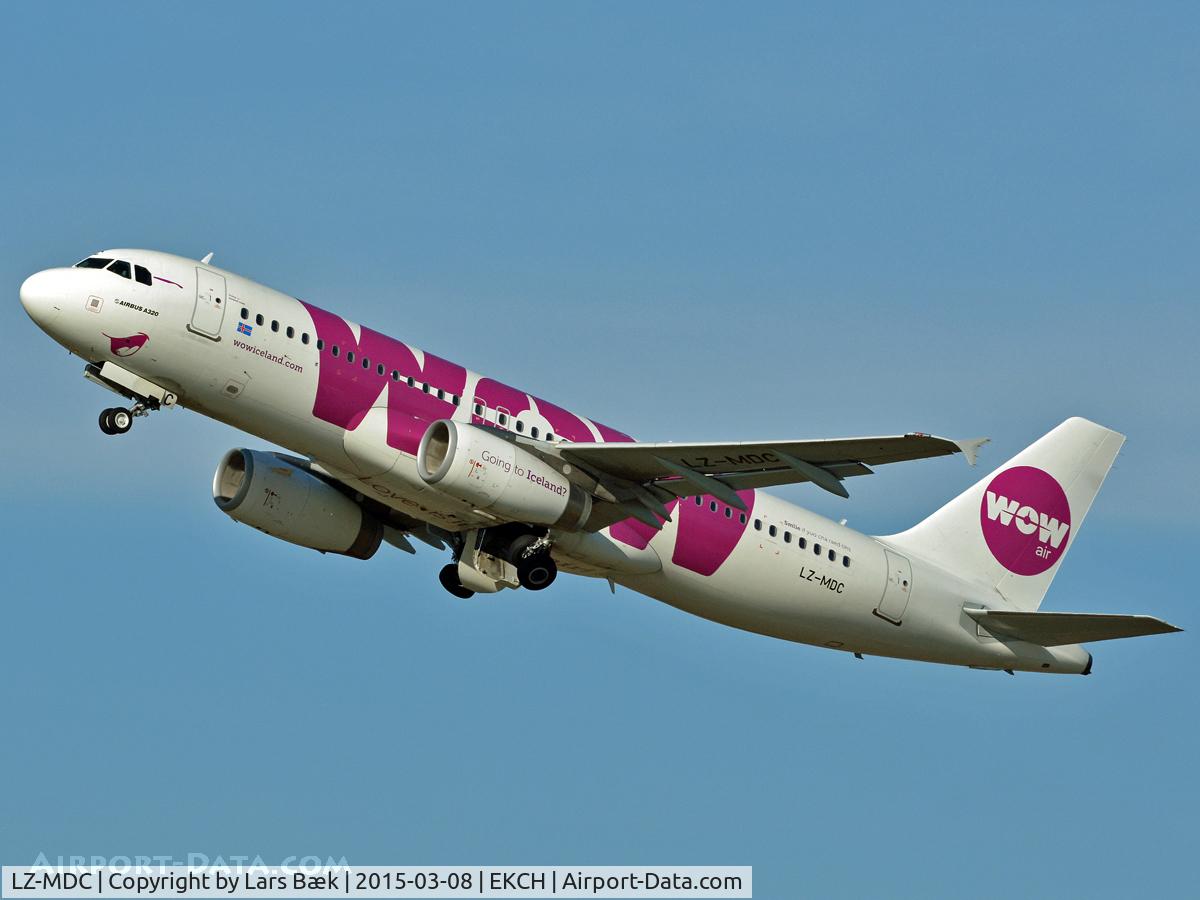 LZ-MDC, 2010 Airbus A320-232 C/N 4270, RWY22R from St. Magleby