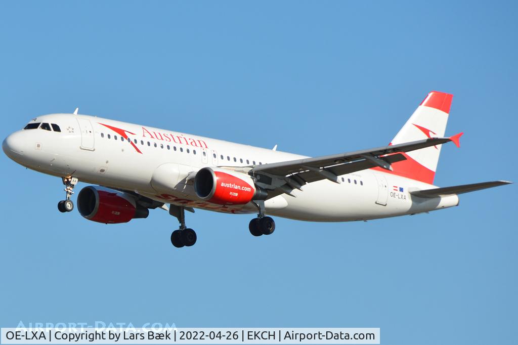 OE-LXA, 2007 Airbus A320-216 C/N 3295, RWY22L