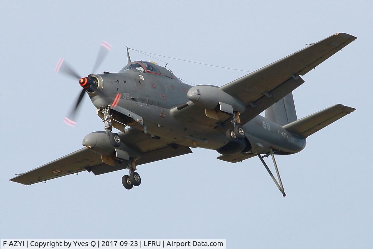 F-AZYI, 1959 Breguet Br.1050 Alize C/N 59, Breguet Br.1050 Alize, On display, Morlaix-Ploujean airport (LFRU-MXN) Air show 2017