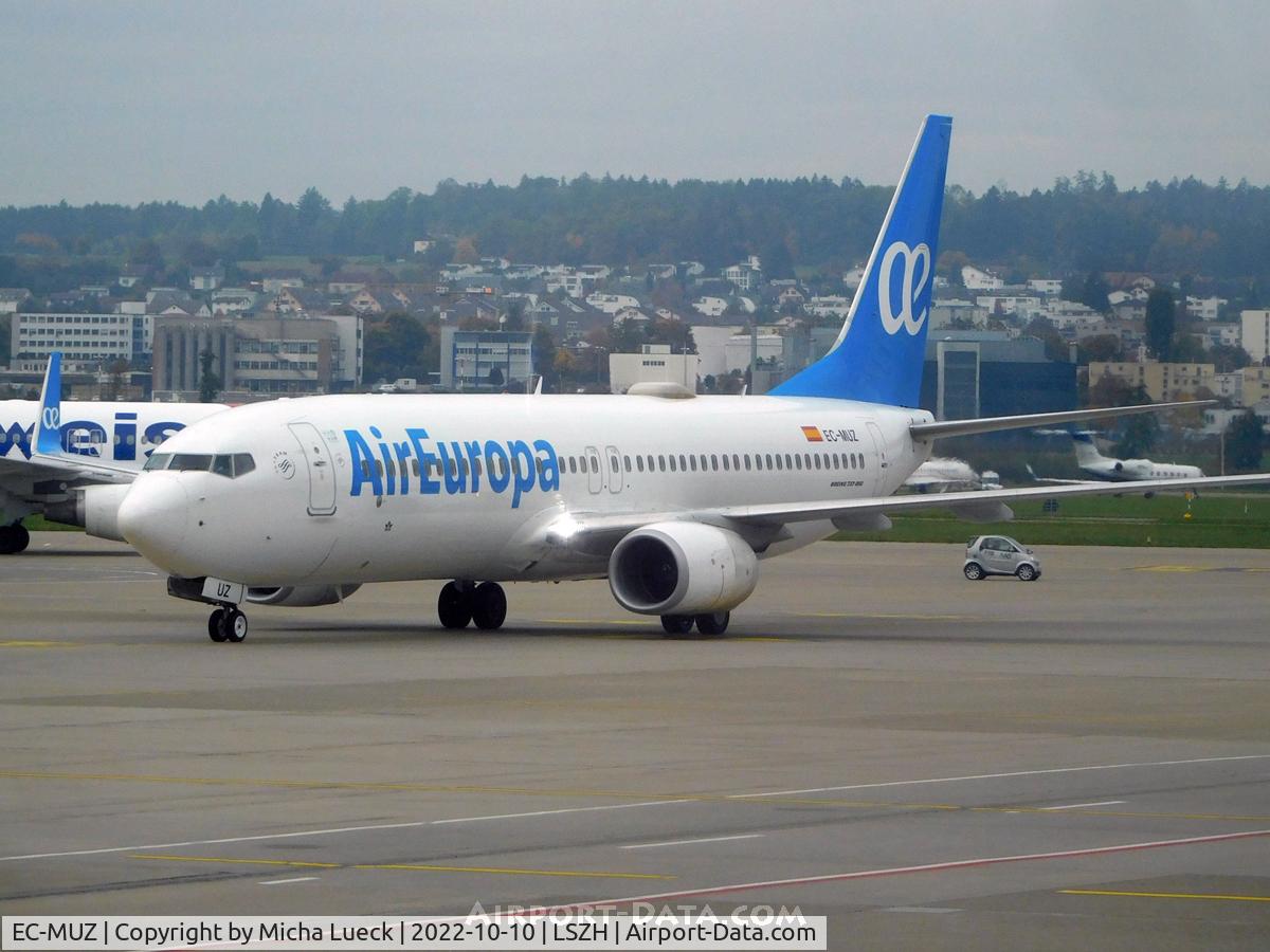 EC-MUZ, 2018 Boeing 737-85P C/N 60589, At Zurich