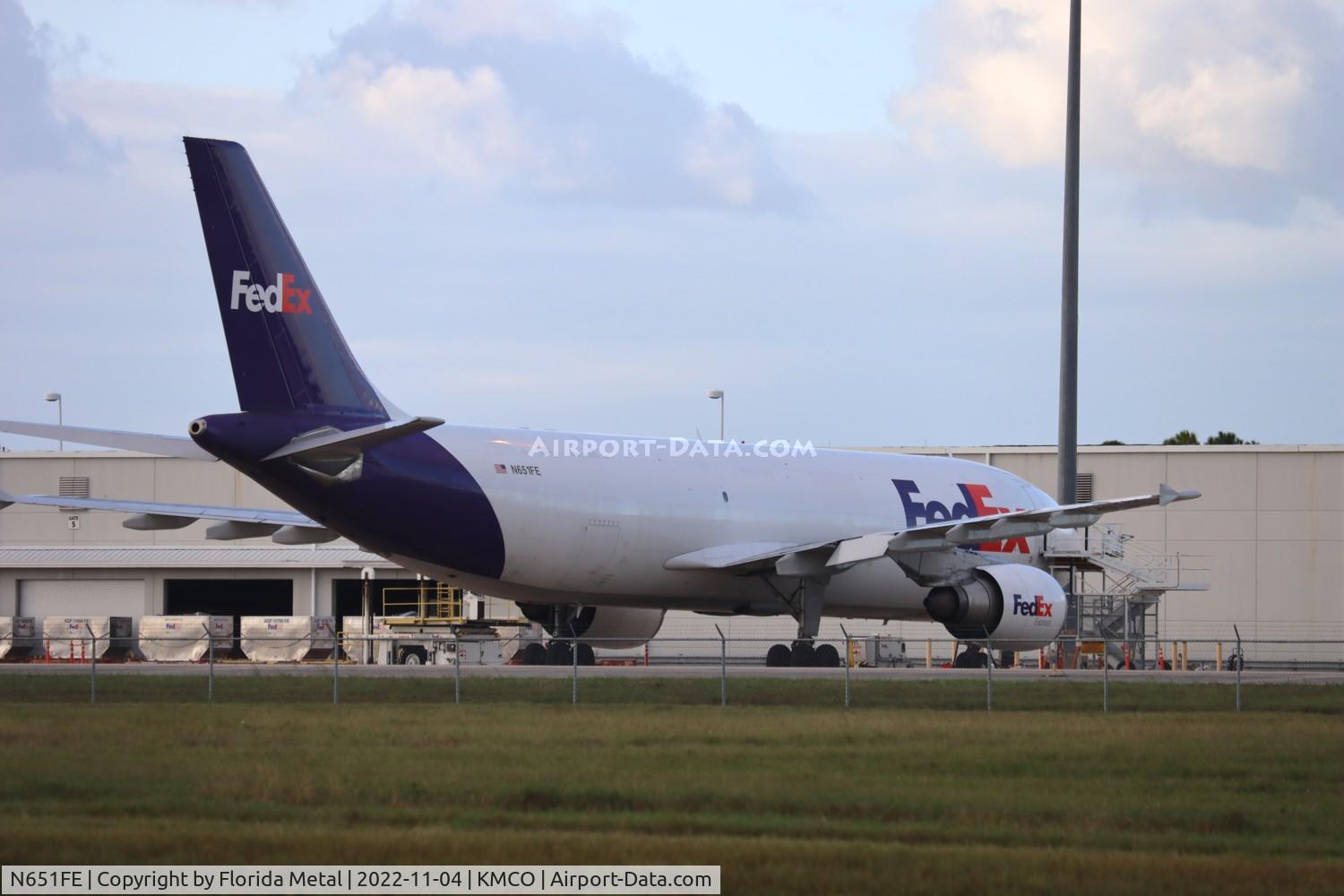 N651FE, 1994 Airbus A300F4-605R C/N 728, MCO 2022