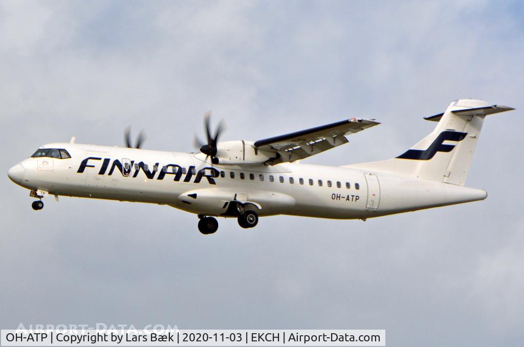 OH-ATP, 2012 ATR 72-500 C/N 1050, RWY22L