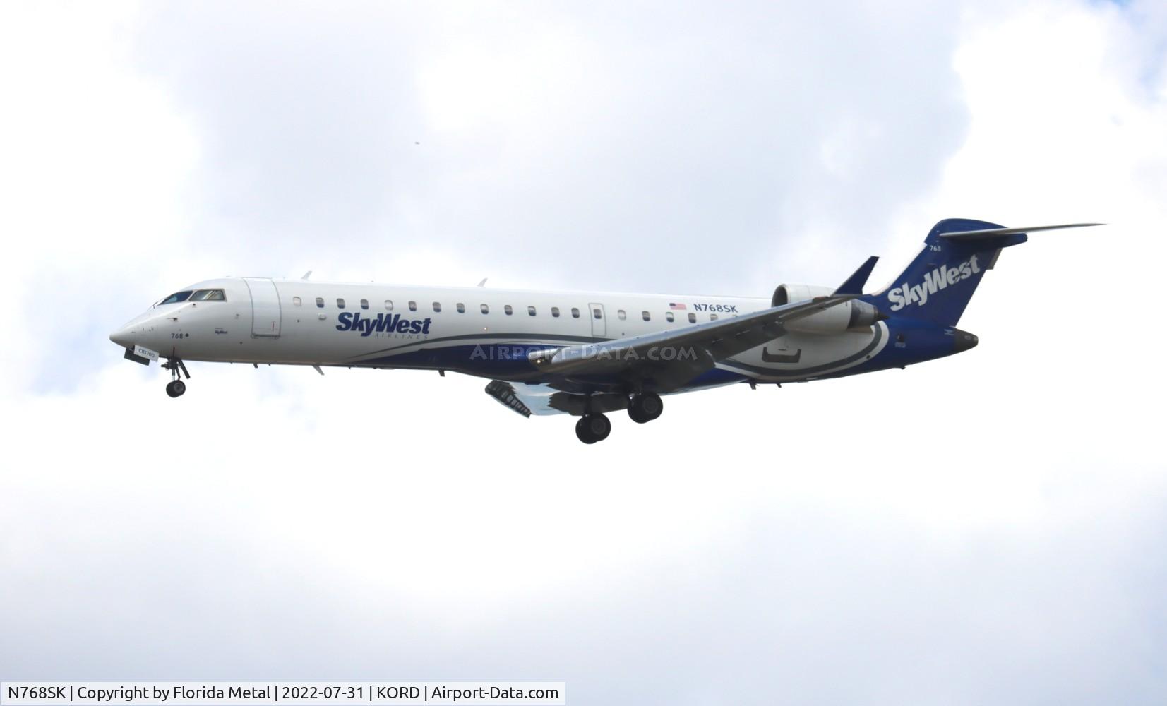N768SK, 2005 Bombardier CRJ-701ER (CL-600-2C10) Regional Jet C/N 10234, ORD 2022