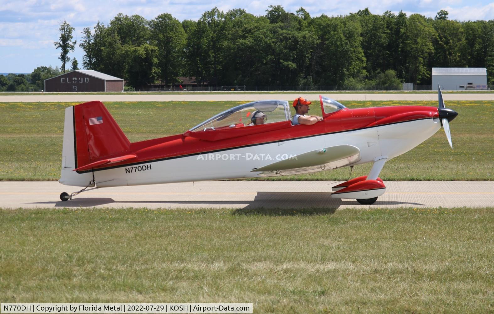 N770DH, 1990 Vans RV-4 C/N 2021, OSH 2022