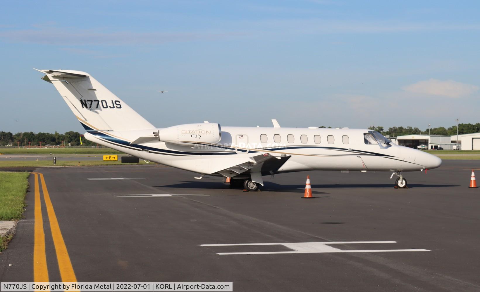 N770JS, 2011 Cessna 525B CitationJet CJ3 C/N 525B0357, ORL 2022