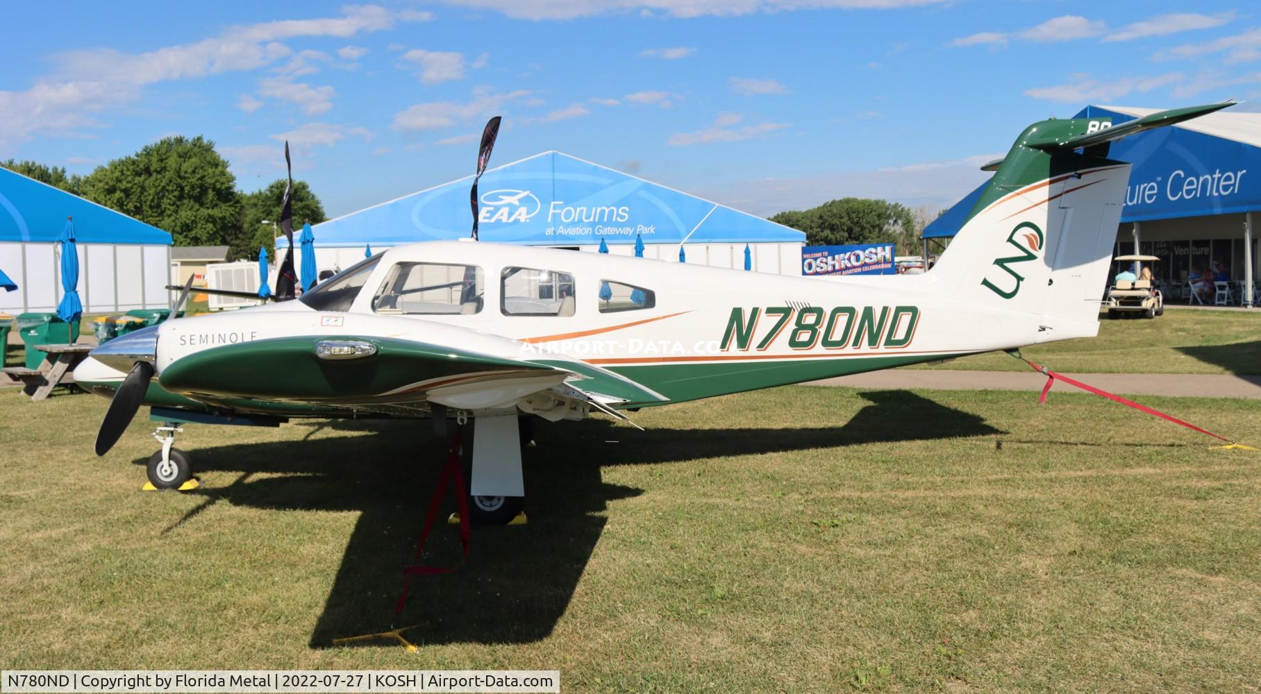 N780ND, 2020 Piper PA-44-180 Seminole C/N 4496502, OSH 2022