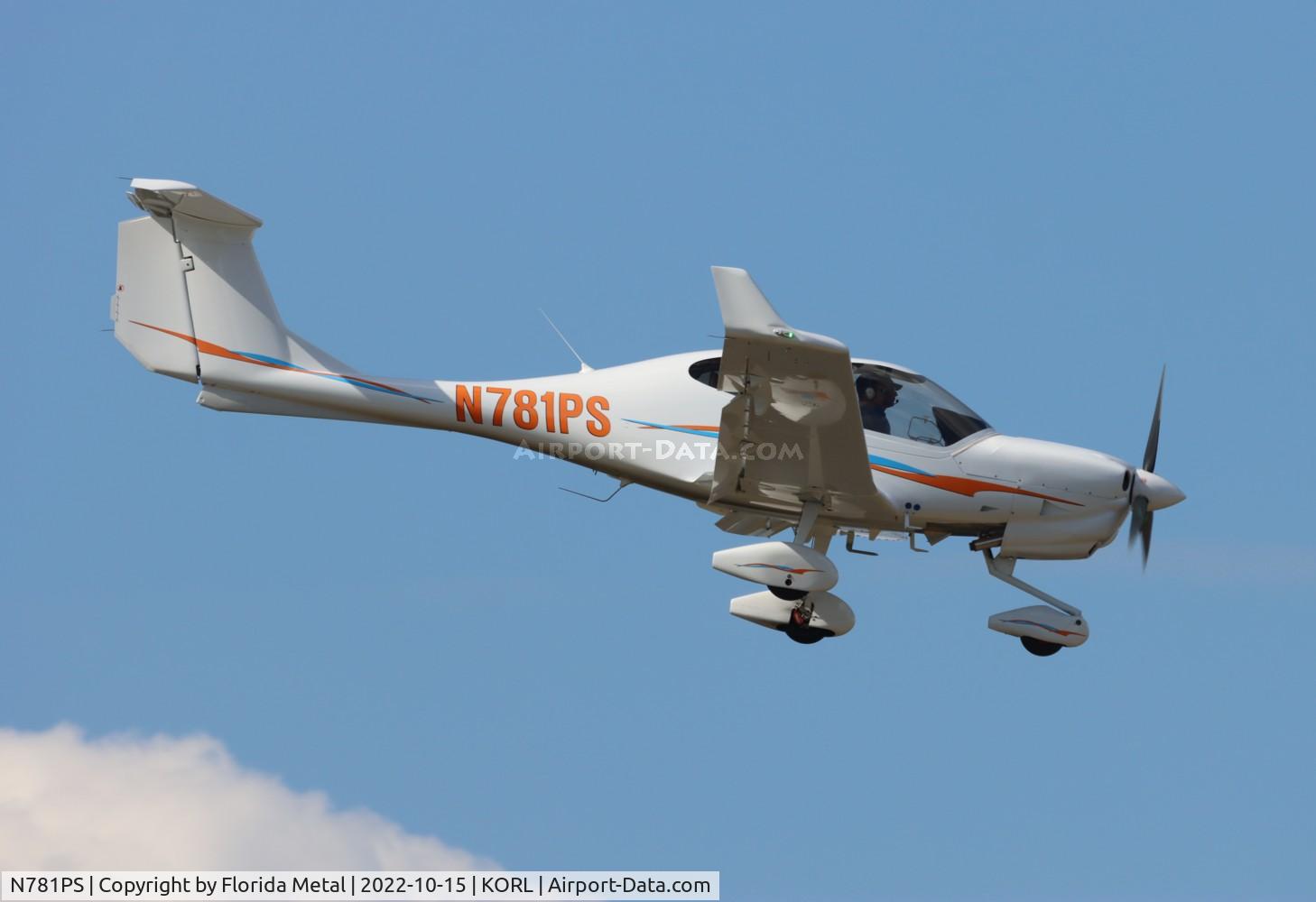 N781PS, 2022 Diamond DA40 NG Diamond Star C/N 40.NC203, ORL 2022