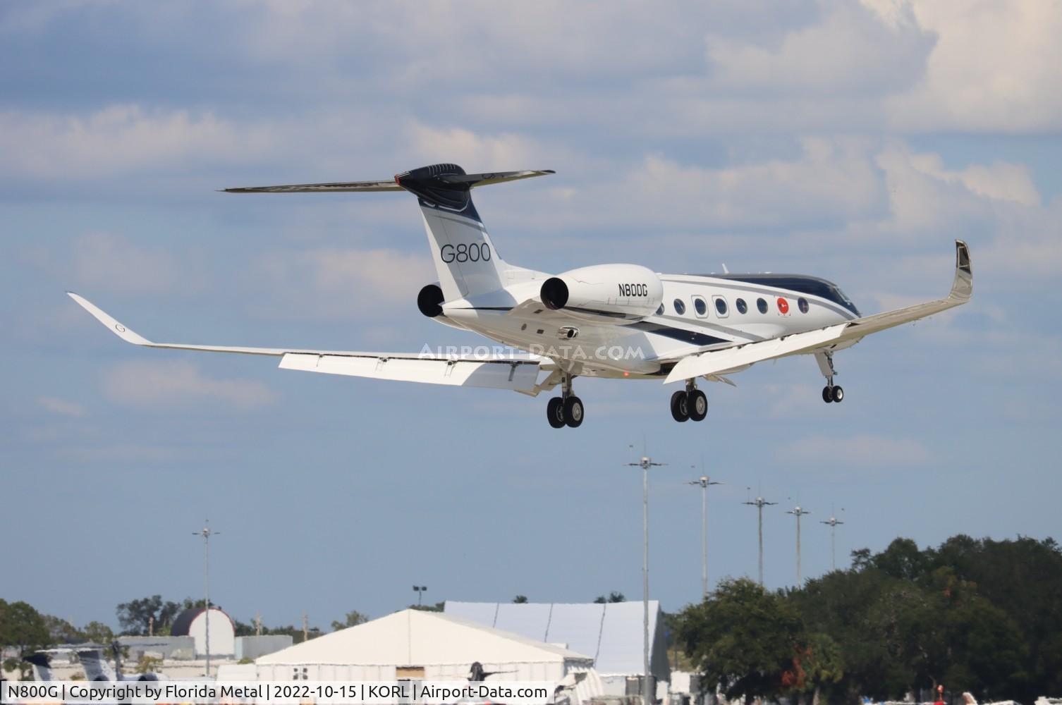 N800G, 2022 Gulfstream GVIII G800 C/N 88001, NBAA 2022