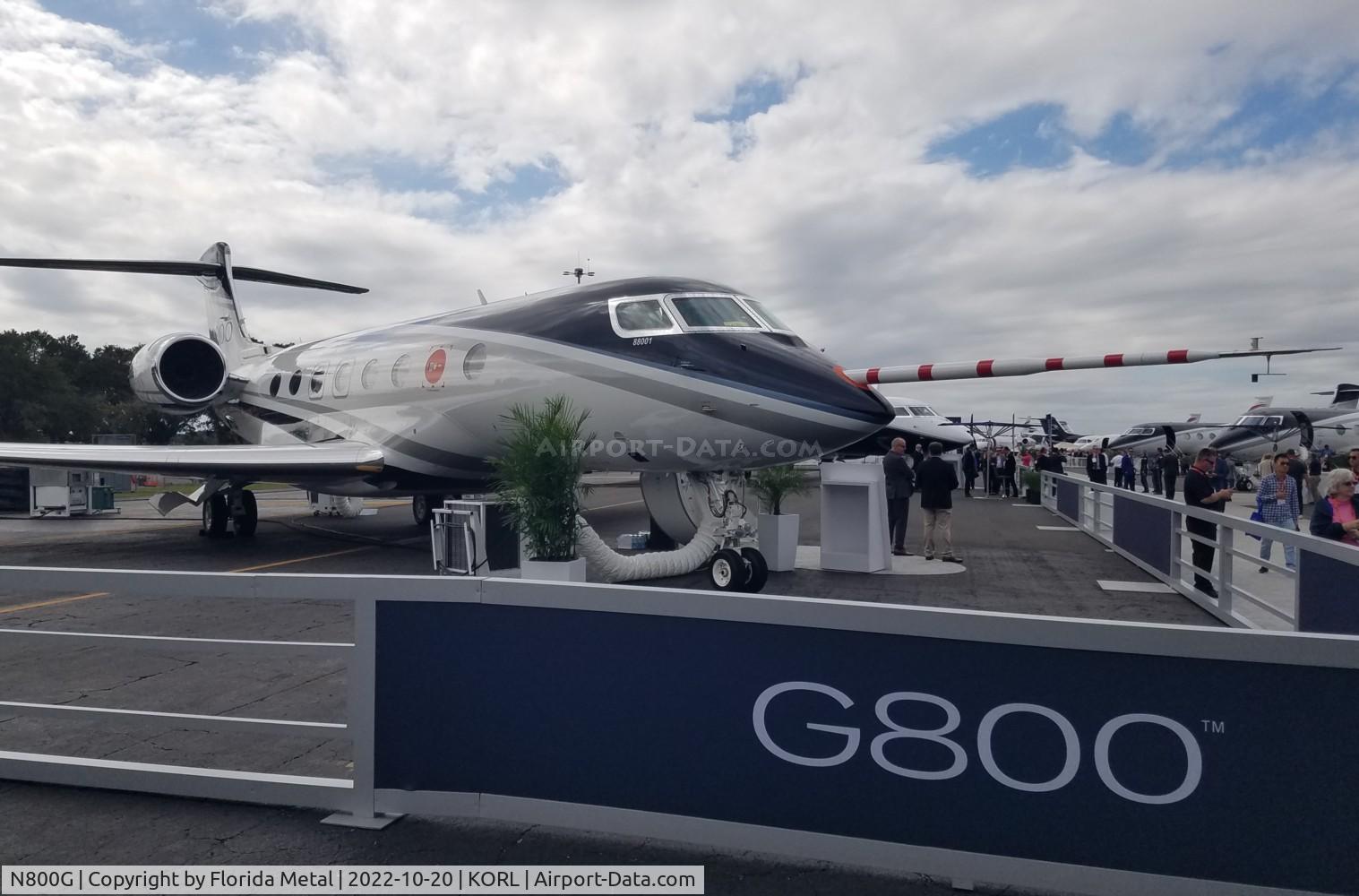 N800G, 2022 Gulfstream GVIII G800 C/N 88001, NBAA 2022