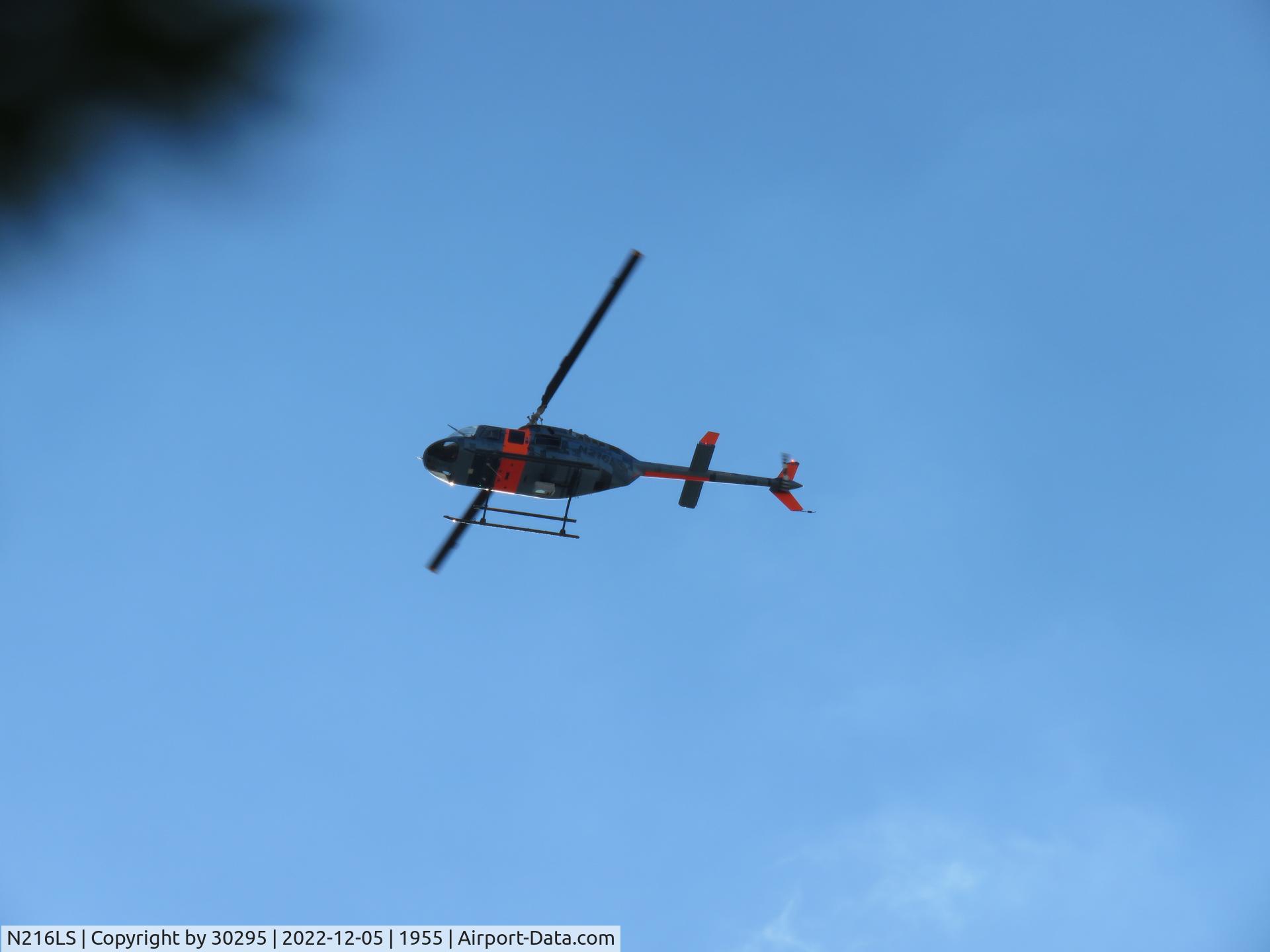 N216LS, 1991 Bell 206L-3 LongRanger III C/N 51453, Going east