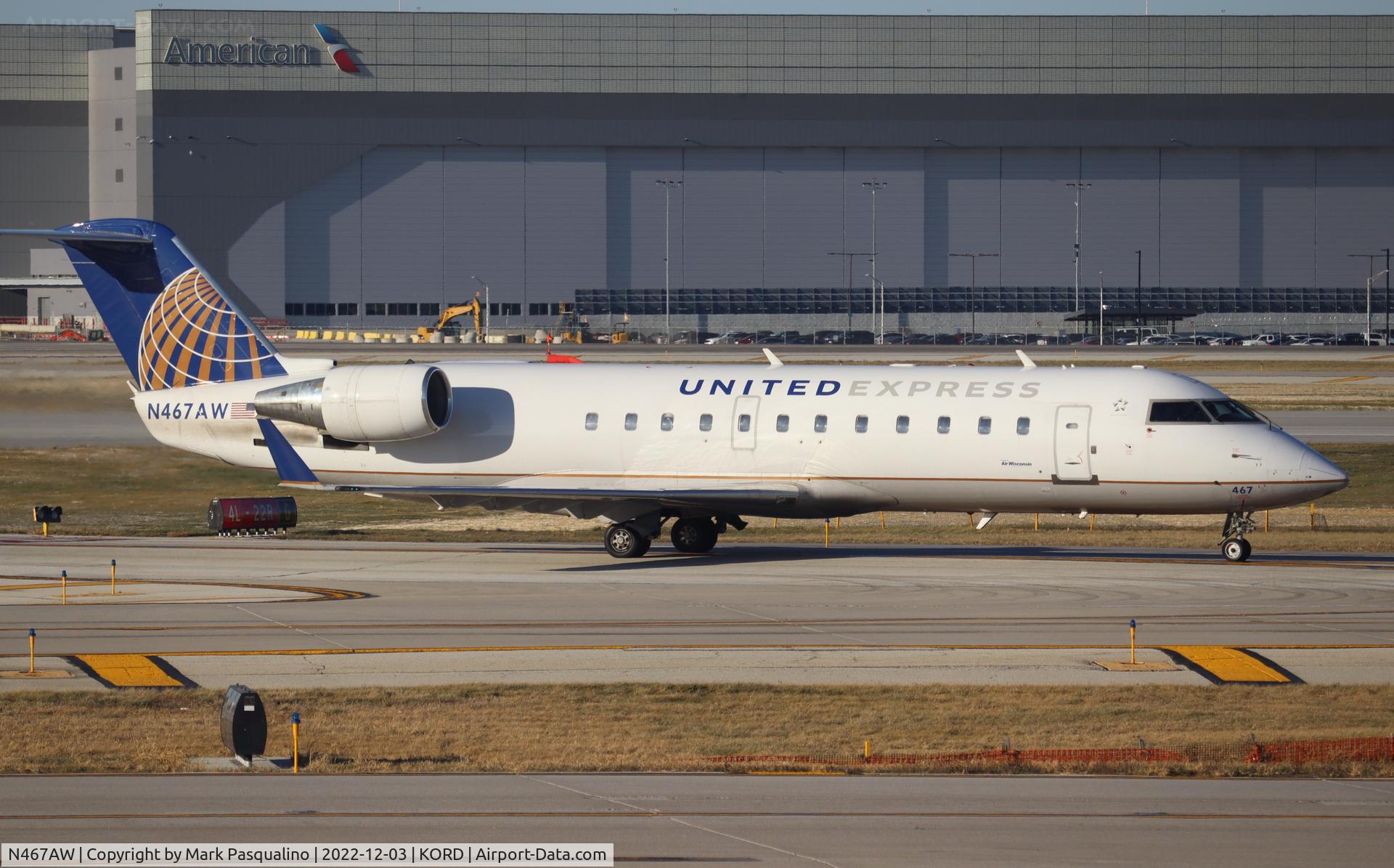 N467AW, Bombardier CRJ-200ER (CL-600-2B19) C/N 7900, CL-600-2B19